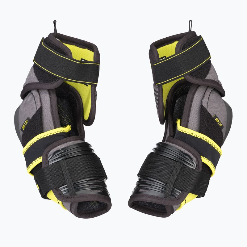 CCM Tacks XF80 SR Eishockey Ellenbogenschoner schwarz 2