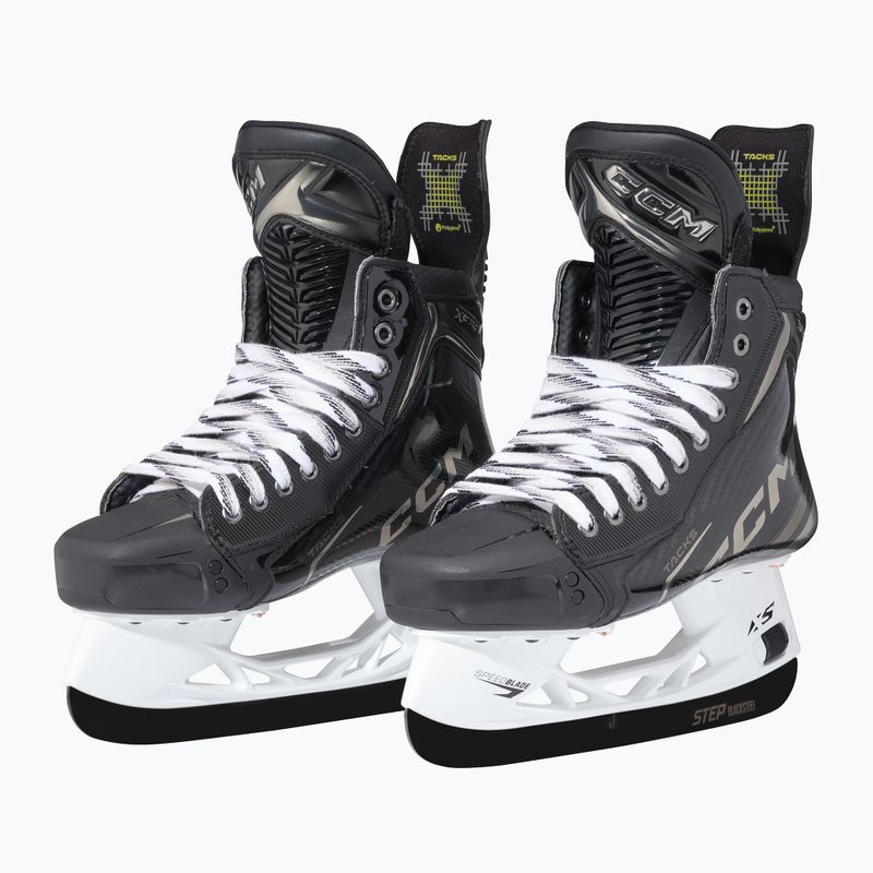 Herren Eishockeyschlittschuhe CCM Tacks XF Pro SR TAPERED black 2