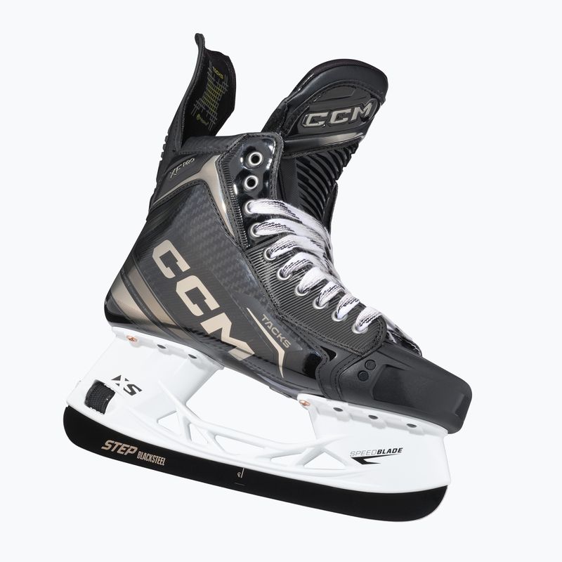Herren Eishockeyschlittschuhe CCM Tacks XF Pro SR TAPERED black 6