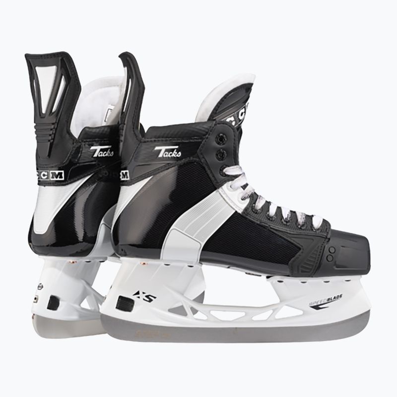 CCM Retro Tacks Herren Hockey Schlittschuhe 652 SR schwarz