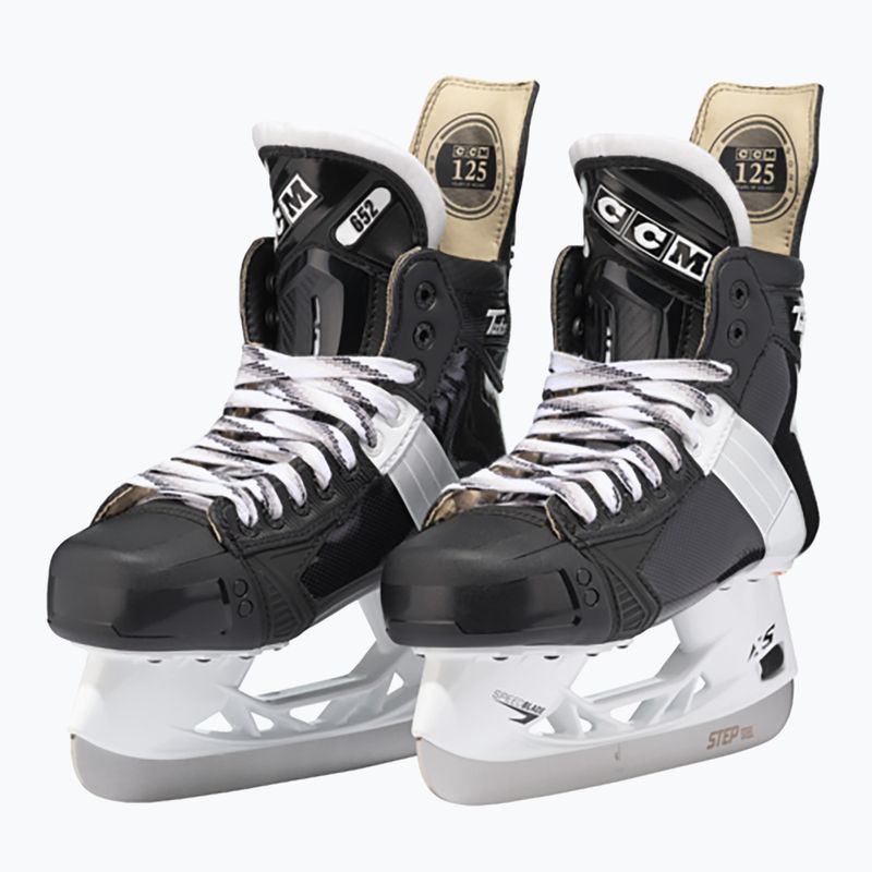 CCM Retro Tacks Herren Hockey Schlittschuhe 652 SR schwarz 2