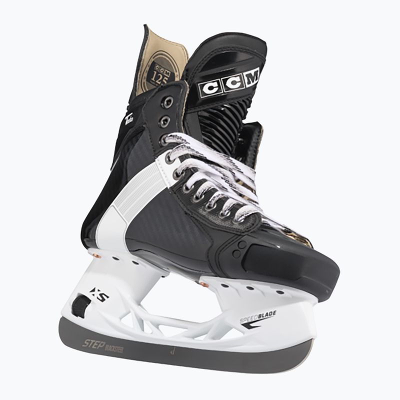 CCM Retro Tacks Herren Hockey Schlittschuhe 652 Pro SR schwarz 6