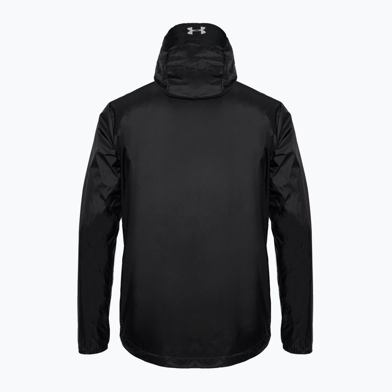 Trainingsjacke Herren Under Armour Forefront Rain 1 schwarz 1321439 5