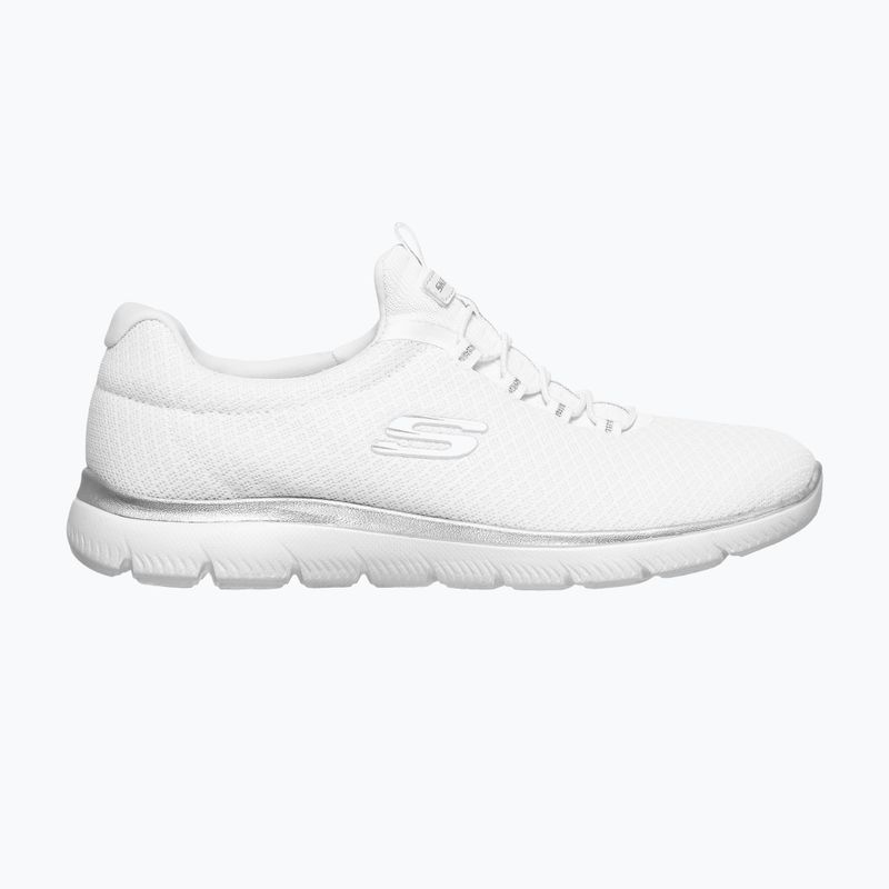 Damen Trainingsschuhe SKECHERS Summits weiß/silber 12