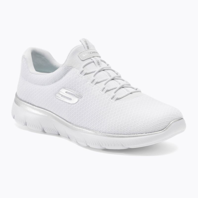 Damen Trainingsschuhe SKECHERS Summits weiß/silber