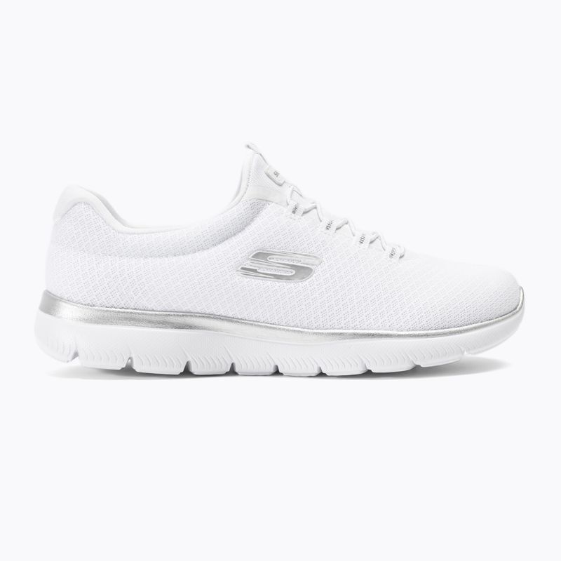 Damen Trainingsschuhe SKECHERS Summits weiß/silber 2