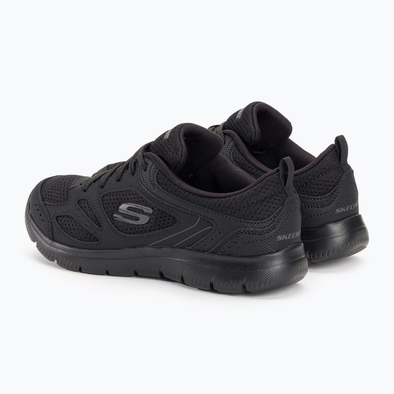 Damen Trainingsschuhe SKECHERS Summits Suited schwarz 4
