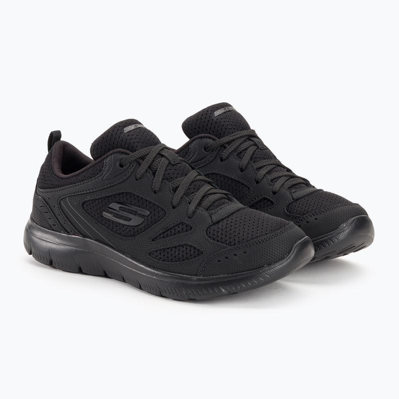 Damen Trainingsschuhe SKECHERS Summits Suited schwarz 5