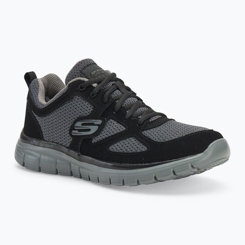 Schuhe Herren SKECHERS Burns Agoura black/gray