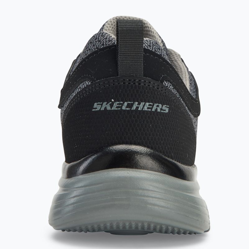 Schuhe Herren SKECHERS Burns Agoura black/gray 6