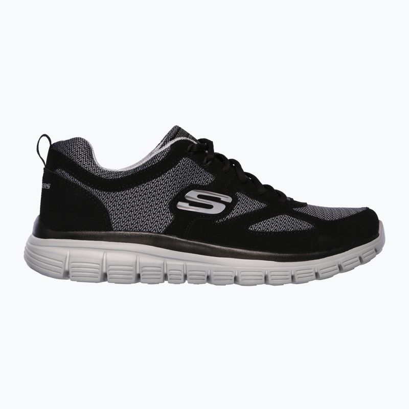 Schuhe Herren SKECHERS Burns Agoura black/gray 8