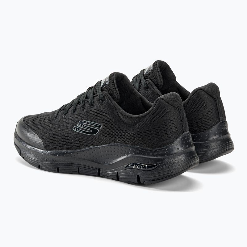 SKECHERS Herren Trainingsschuhe Arch Fit schwarz 3