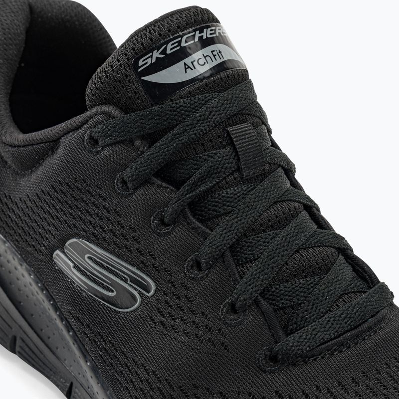 SKECHERS Herren Trainingsschuhe Arch Fit schwarz 8