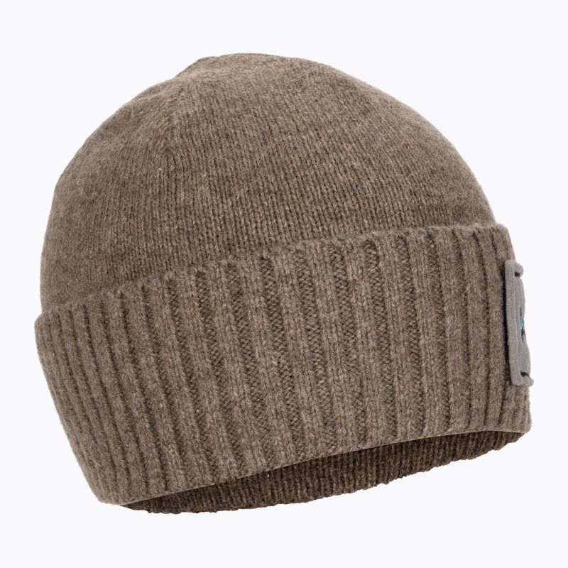 Patagonia Brodeo Beanie fitz roy trout patch/ash tan trekking cap