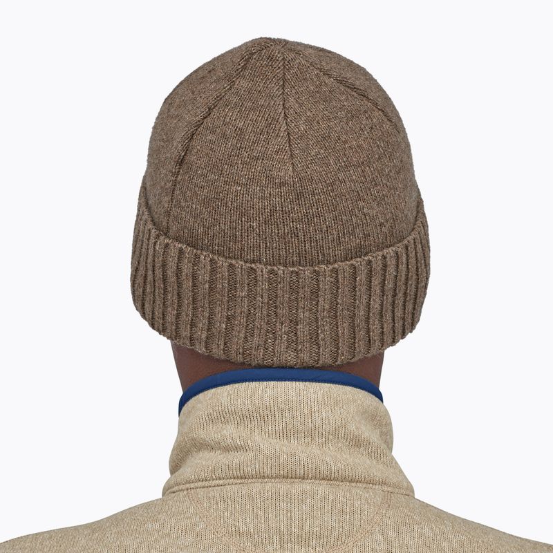 Patagonia Brodeo Beanie fitz roy trout patch/ash tan trekking cap 9