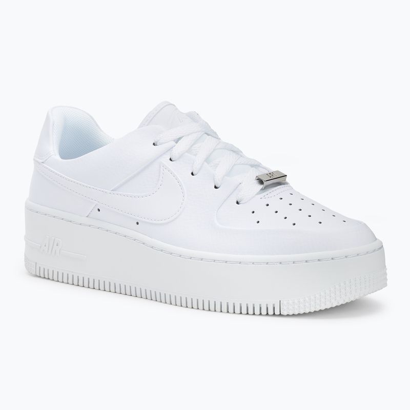 Schuhe Damen Nike Air Force 1 Sage Low white/white/white
