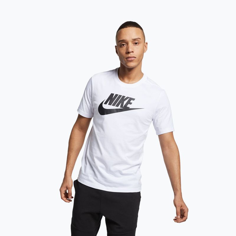 Herren-T-Shirt Nike Sportswear white/black 2
