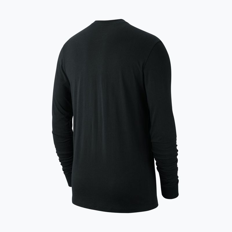 Herren-Langarmshirt Nike Sportswear Club black/white 6