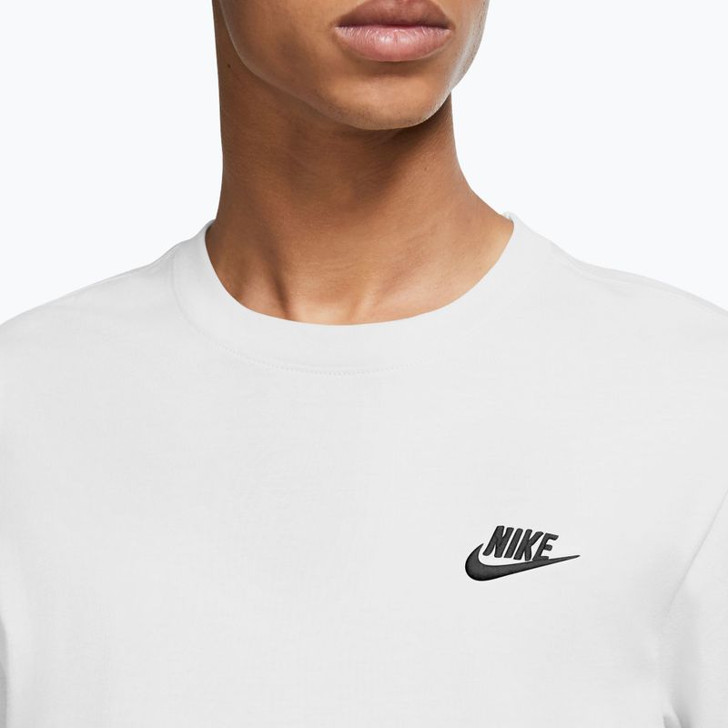 Longsleeve Herren Nike Sportswear Club white/black 3