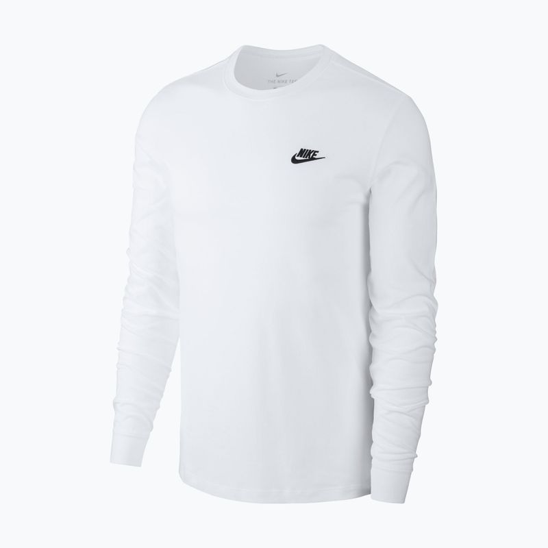 Herren-Langarmshirt Nike Sportswear Club white/black 4