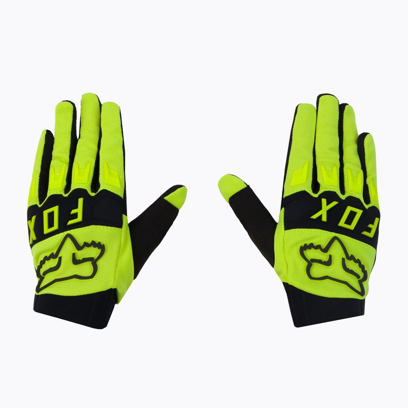 FOX Dirtpaw gelbe Herren Radhandschuhe 25796 3