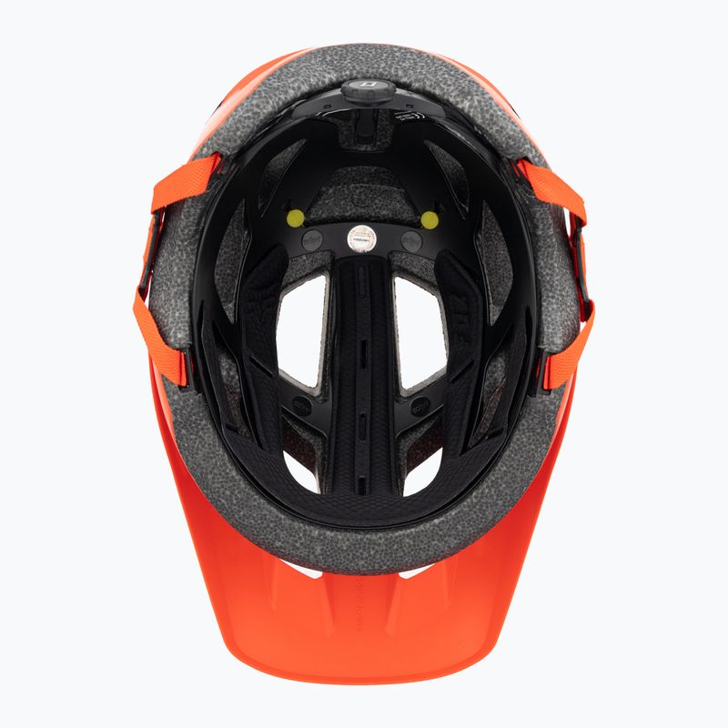 Fox Racing Mainframe Trvrs Fahrradhelm fluoreszierend rot 5