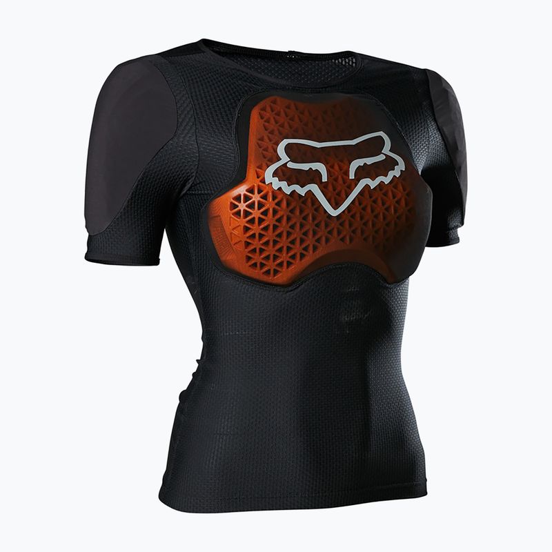 Radtrikot mit protektor Fox Racing Baseframe Pro SS schwarz 28961_1