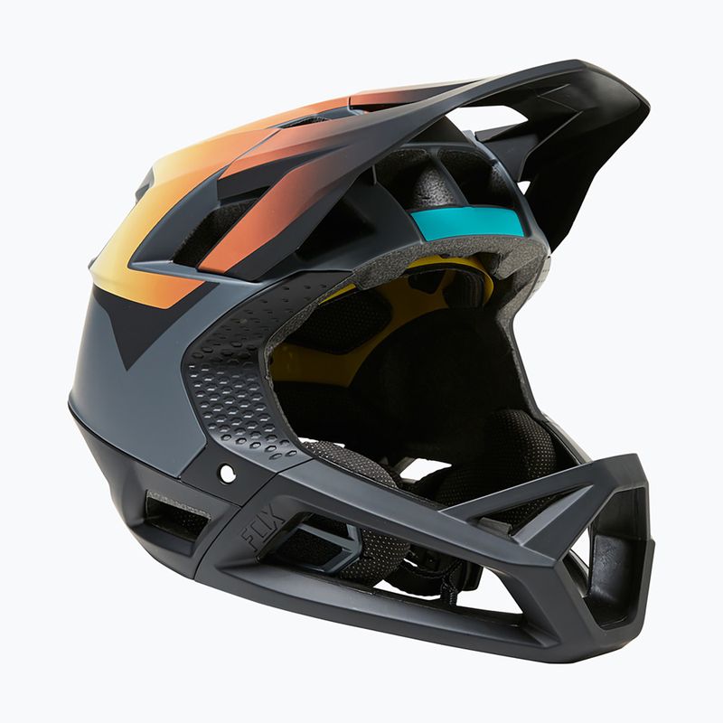 FOX Proframe Graphic 2 Fahrradhelm schwarz und orange 29598 8