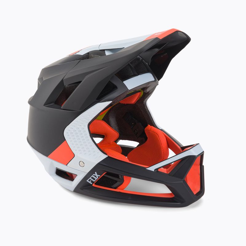 FOX Proframe Blocked Fahrradhelm schwarz-orange 29398