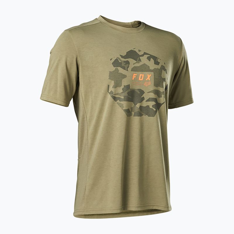 Radtrikot Herren Fox Racing Ranger DR Camo Moth SS grün 28871_374