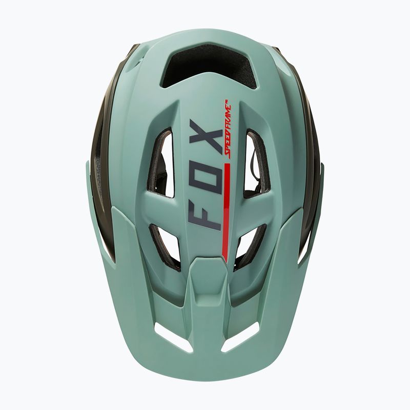 Fahrradhelm Fox Racing Speedframe Pro Blocked grün 29414_341 11