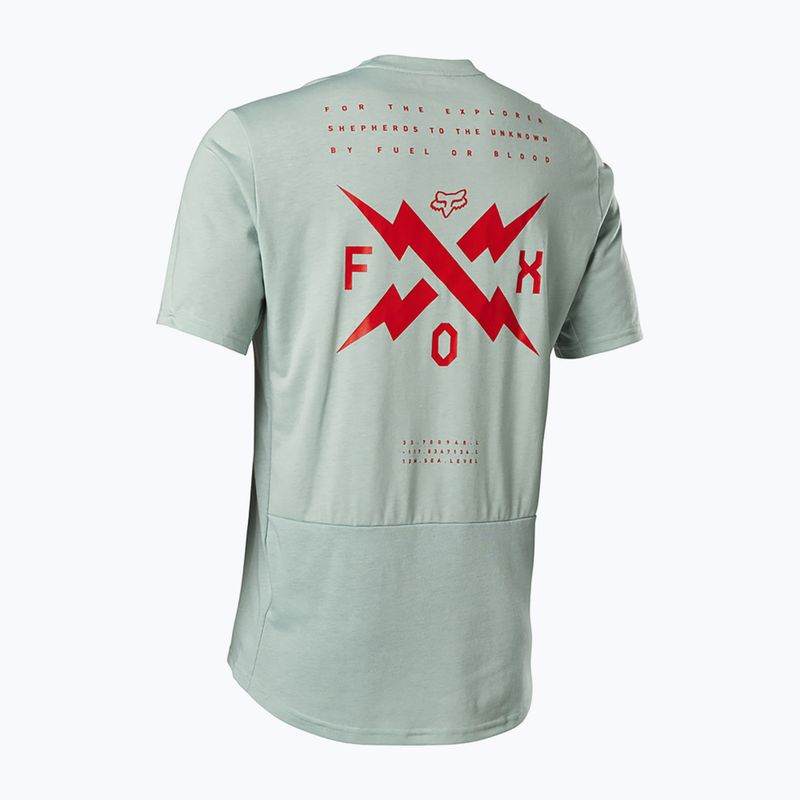 Radtrikot Herren Fox Racing Ranger DR Calibrated SS grün 28872_341 2