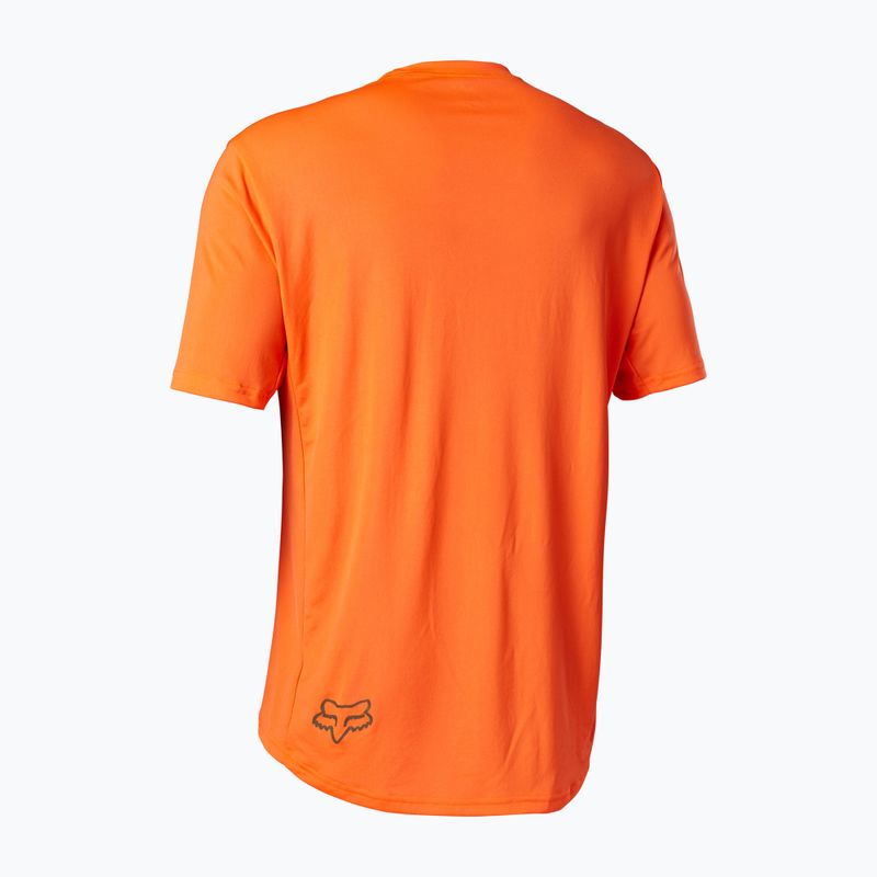 Herren FOX Ranger SS Jersey Motte Fahrradtrikot orange 28878 2
