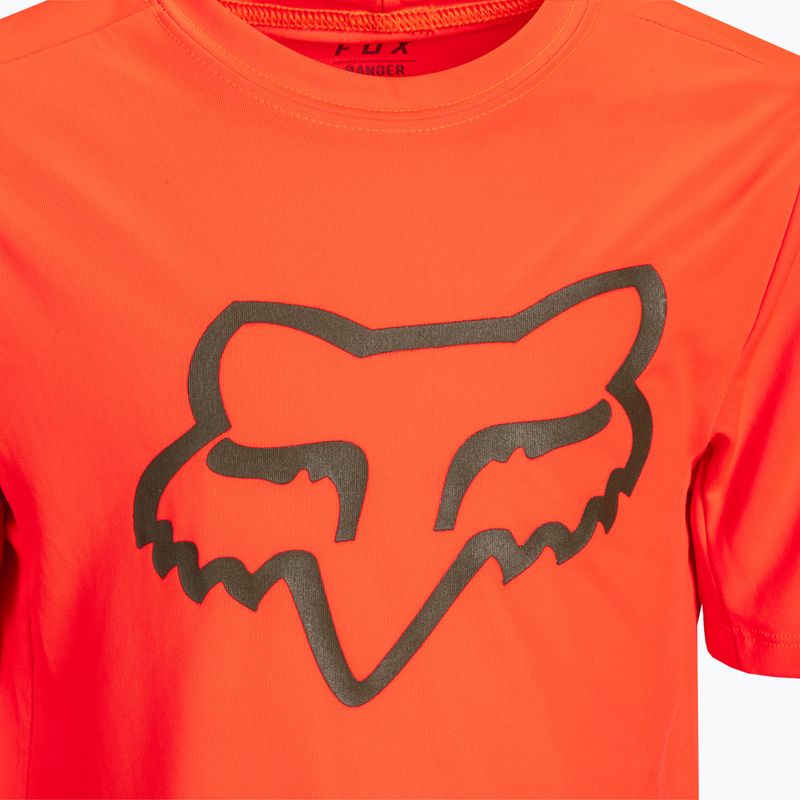 FOX Kinder Radtrikot Ranger Dr LS Jersey orange 29292 3