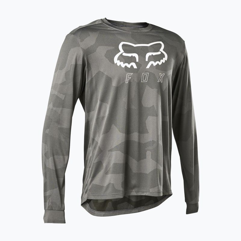 FOX Ranger Tru Dri Herren Fahrradtrikot grau LS 28863 4