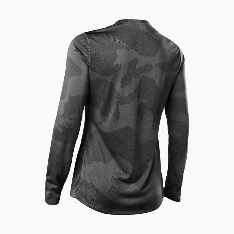 FOX Damen Radtrikot Ranger Tru Dri LS grau 28969 2