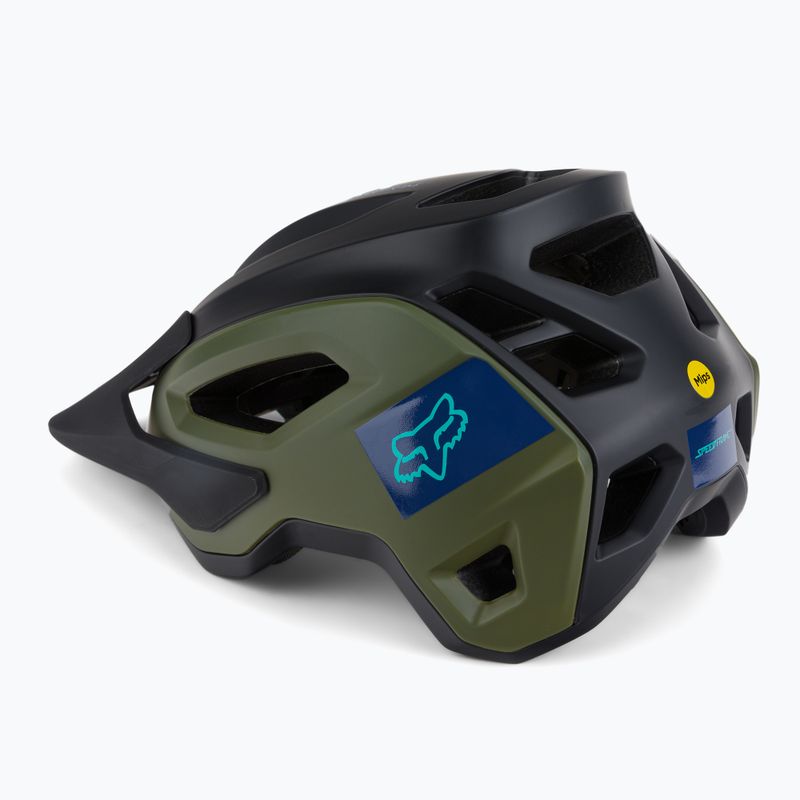 Fox Racing Speedframe Pro Blocked Fahrradhelm schwarz-grün 29414_532 4