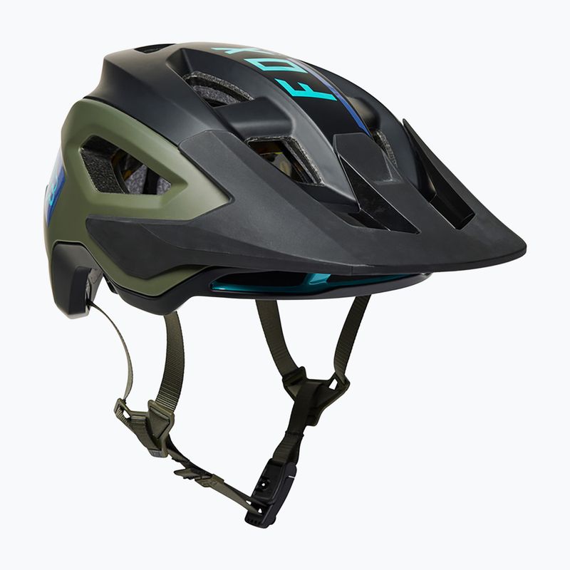 Fox Racing Speedframe Pro Blocked Fahrradhelm schwarz-grün 29414_532 6