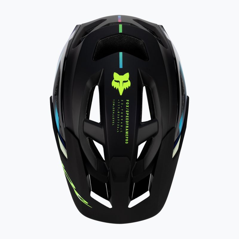 Fahrradhelm Fox Racing Speedframe Pro Lunar schwarz 29881-1 6