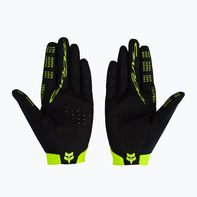 Fahrradhandschuhe Fox Racing Flexair Lunar schwarz-gelb 388_19_S 2
