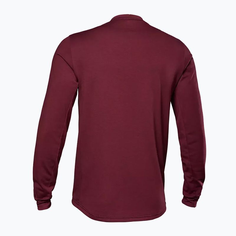 Radtrikot Herren Fox Racing Ranger Dr MD Tred LS dunkelrot 31_299_S 2