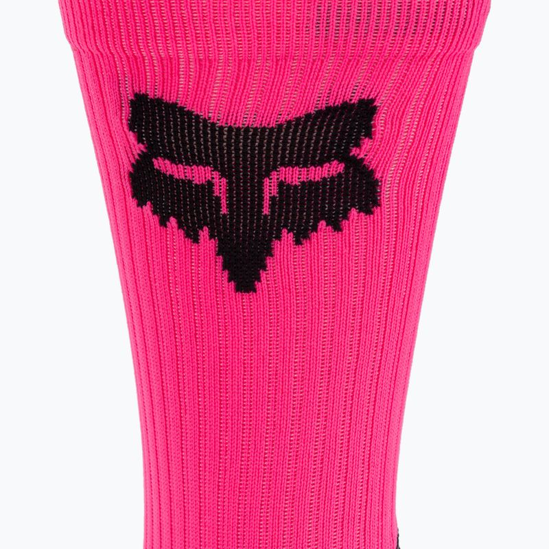 Fahrradsocken damskie Fox Racing 8" Ranger Cushion Lunar rosa 29925_17_OS 3