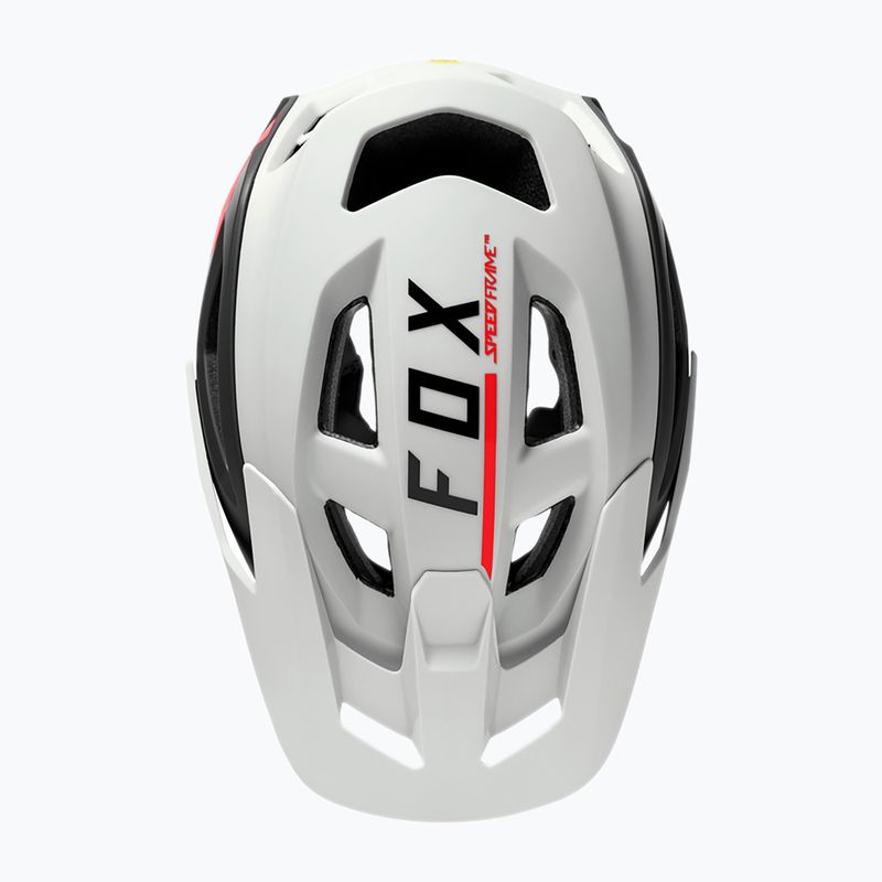 Fahrradhelm Fox Racing Speedframe Pro Blocked schwarz-weiß 29414_58 12