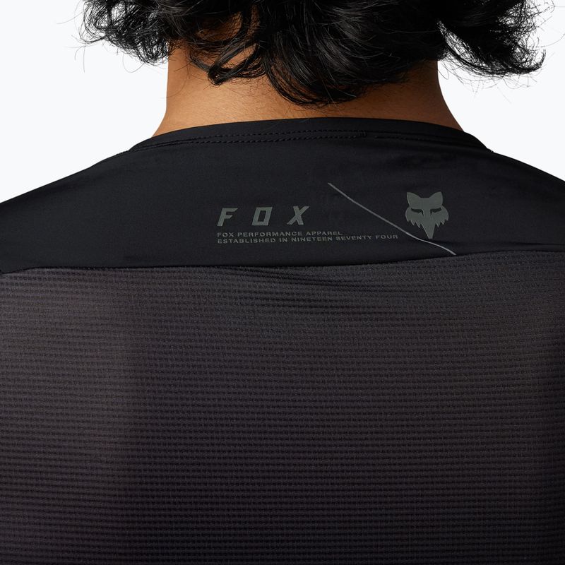 Herren Radfahren Longsleeve Fox Racing Flexair Ascent schwarz 3
