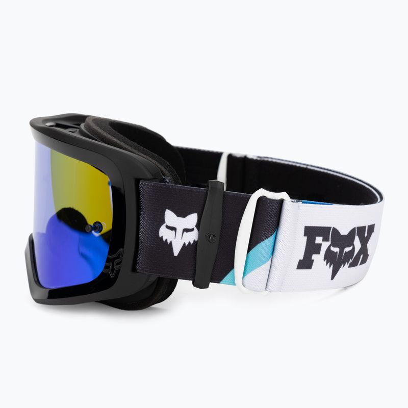 Radsportbrille + Glas Fox Racing Main Kozmik schwarz / blau / Rauch 30426_013_OS 4