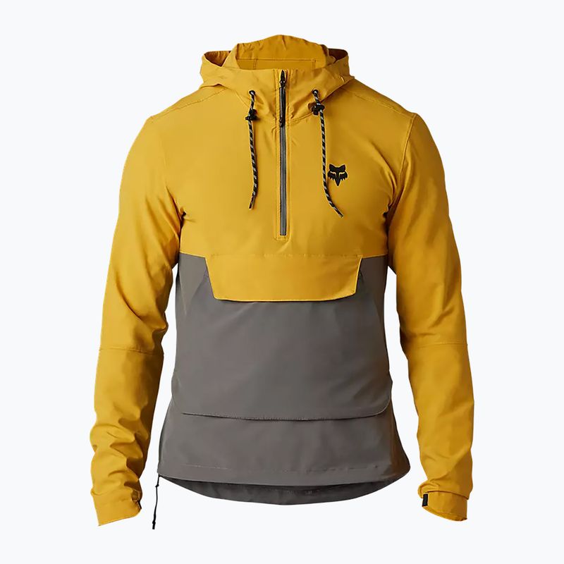 Herren Radjacke Fox Racing Ranger Wind Pullover gelb-grau 31038_496 5