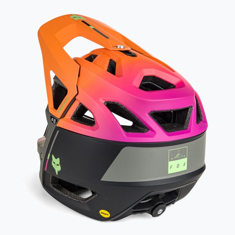 Fox Racing Proframe RS Fahrradhelm CLYZO schwarz-orange 30920_009 4