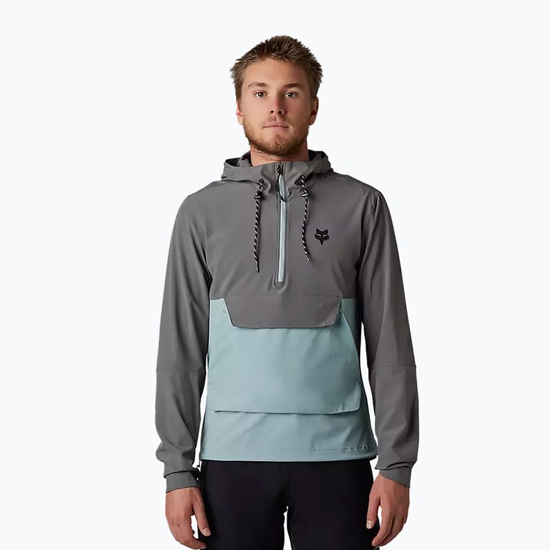 Fox Racing Ranger Wind Pullover grau-blau Herren Radjacke 31038_052 6