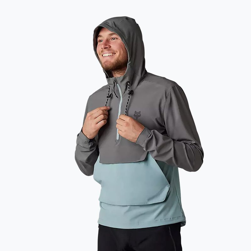 Fox Racing Ranger Wind Pullover grau-blau Herren Radjacke 31038_052 7