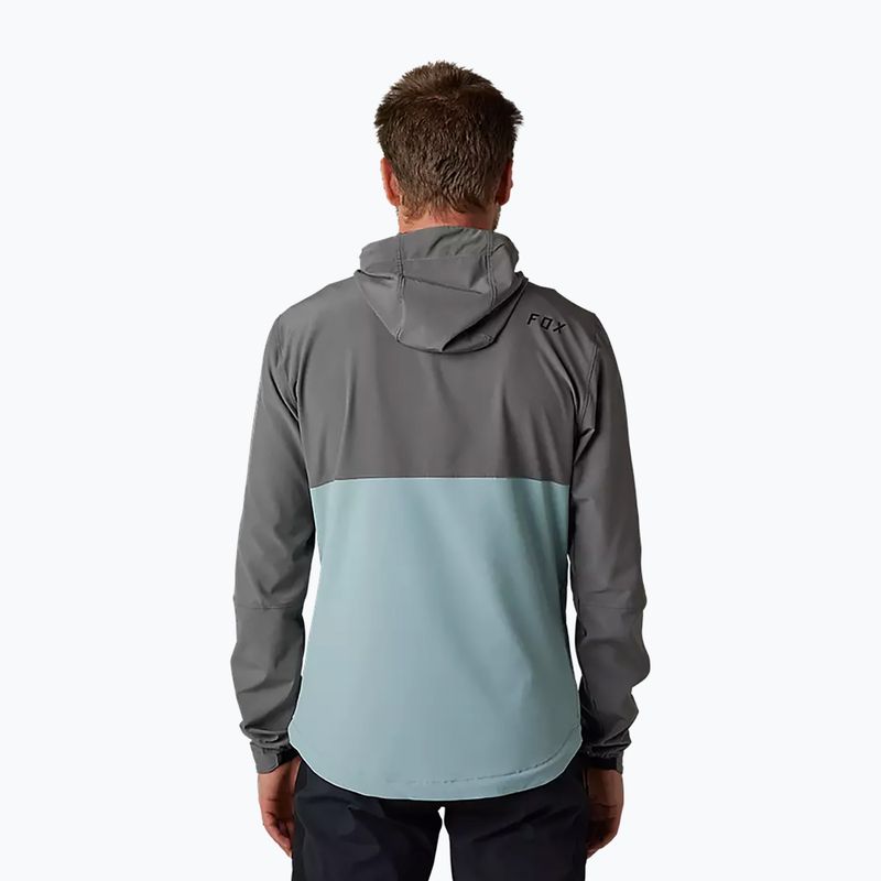 Fox Racing Ranger Wind Pullover grau-blau Herren Radjacke 31038_052 8